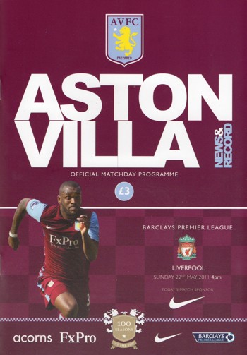 Match programme